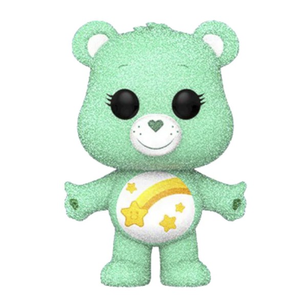 Funko POP! Wish Bear Figur Diamond | The Care Bears Family Bär Vinylfigur | 10 cm