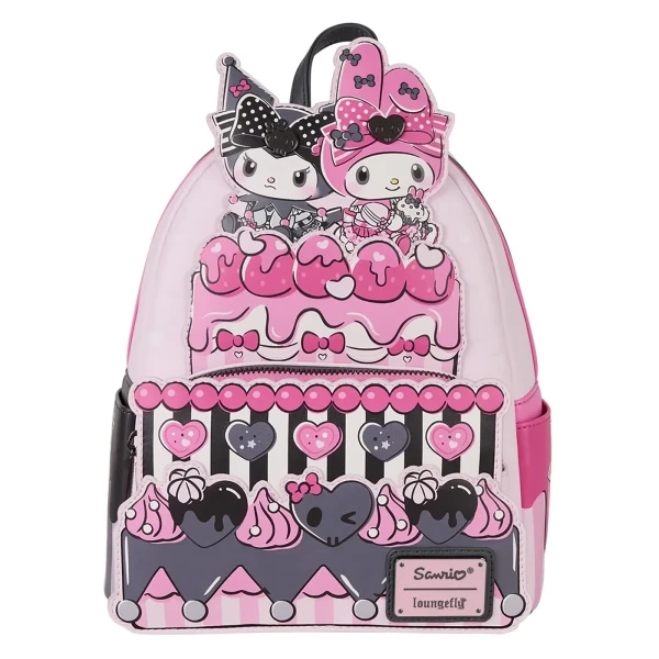 My Melody und Kuromi Sanrio Rucksack Frontal